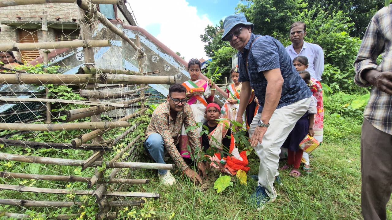 tree plantation birbhum