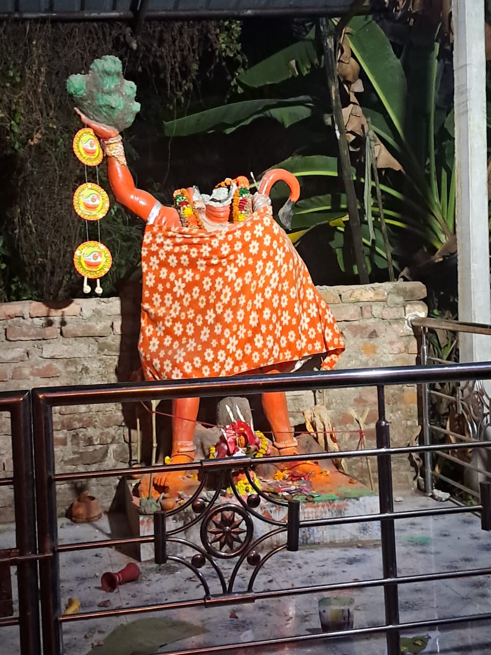 Hanuman statue vandalized in Kulpi; National Highway blocked in protest